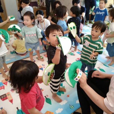 保育参観　　～ナーサリー・年少～