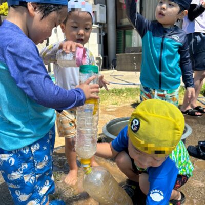 夏はやっぱり水遊び！