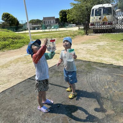 夏はやっぱり水遊び！