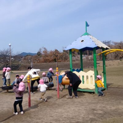 もも組さんバスに乗ってお出かけ♪