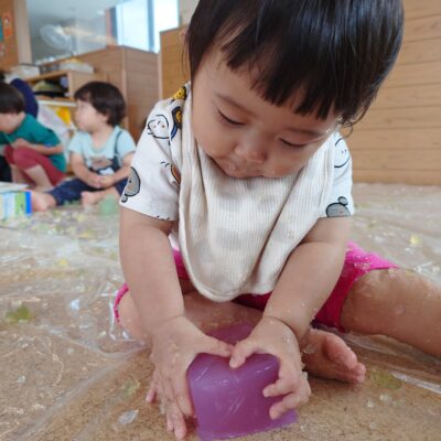 寒天遊び