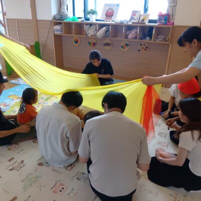 保育参観　～うめ・つぼみ、年少組～