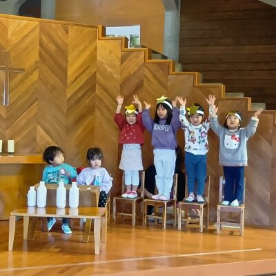 クリスマス礼拝・祝会に向けて・・・